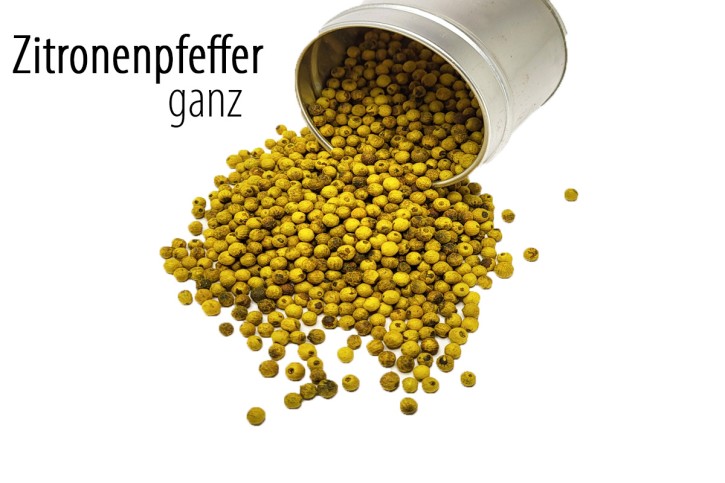 Zitronenpfeffer ganz BIO 60g